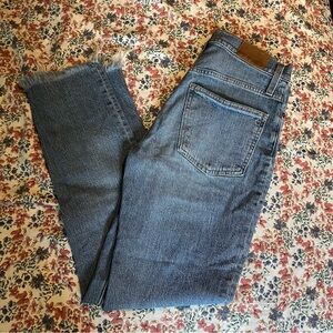 Madewell The Perfect Vintage Straight Leg Jean Size 26